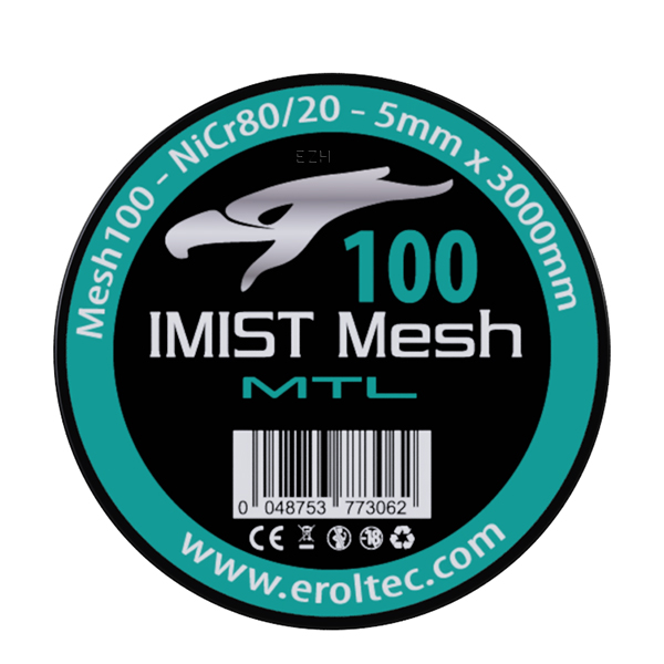 IMIST 3 Meter NiCr80 MTL Mesh Wire 100 Wickeldraht