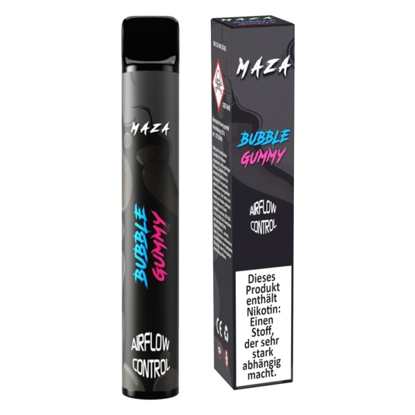 MaZa Go Disposable - Einweg E-Zigarette 20mg/ml - Bubble Gummy