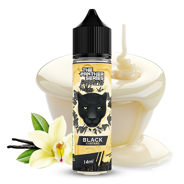 Black Custard - Dr.Vapes The Panthers Series Desserts Aroma 14ml Longfill für E-Liquid