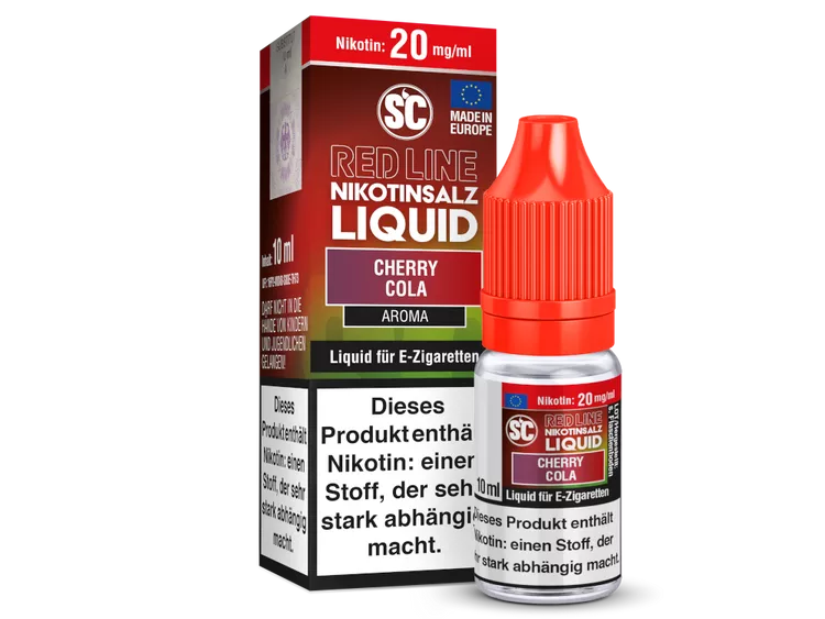 CHERRY COLA - SC Red Line Nikotinsalz Liquid 10mg/ml