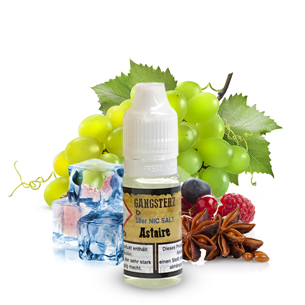 ASTAIRE - GANGSTERZ Aroma Syndikat - 18mg/ml Nikotinsalz Liquid 10ml