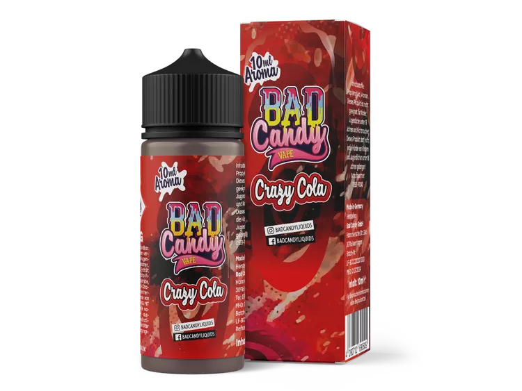 CRAZY COLA - Bad Candy Liquids - Aroma 10ml 0mg