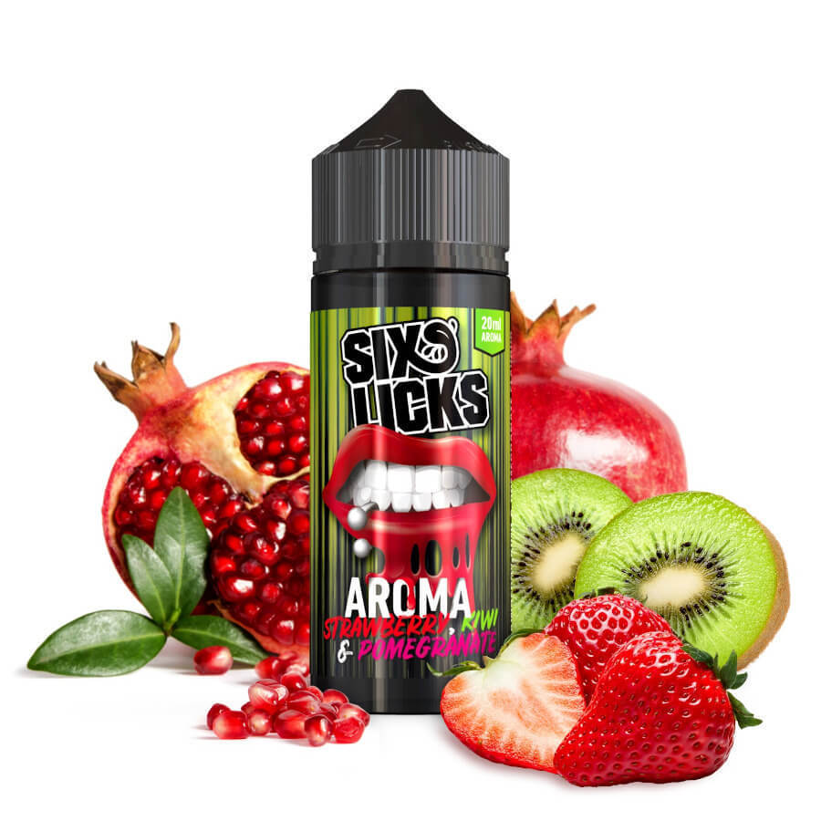 Six Licks Strawberry Kiwi Pomegranate Aroma 20ml