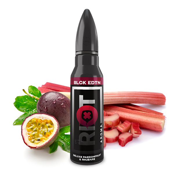 Riot Squad - Black Edition DELUXE PASSIONFRUIT & RHUBARB Aroma 15ml