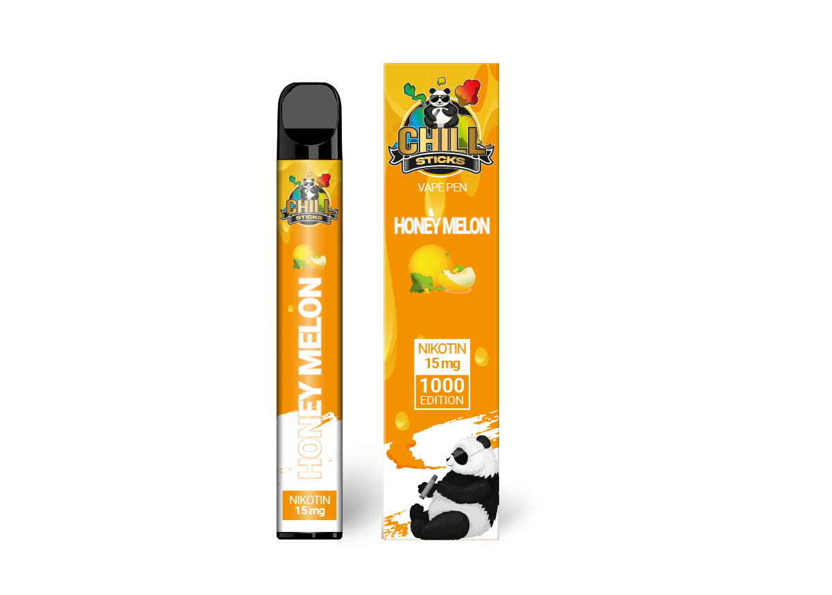 HONEY MELON - Chill Sticks Einweg E-Zigarette 15mg/ml