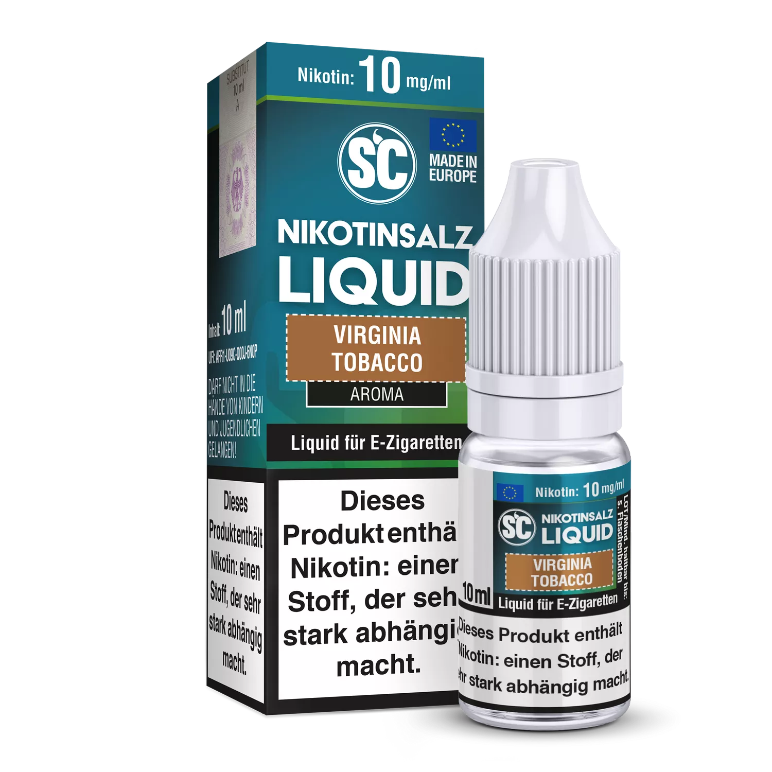 SC Nikotinsalz Liquid 10mg/ml - Virginia Tobacco