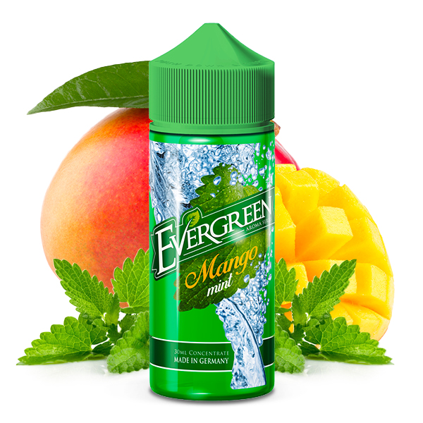MANGO MINT - Evergreen Aroma 30ml Longfill für E-Liquid