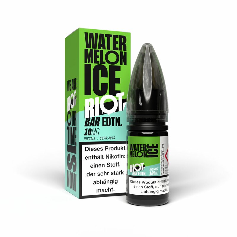 WATERMELON ICE - Riot Squad BAR Edition 10mg/ml Nikotinsalz Liquid 10ml