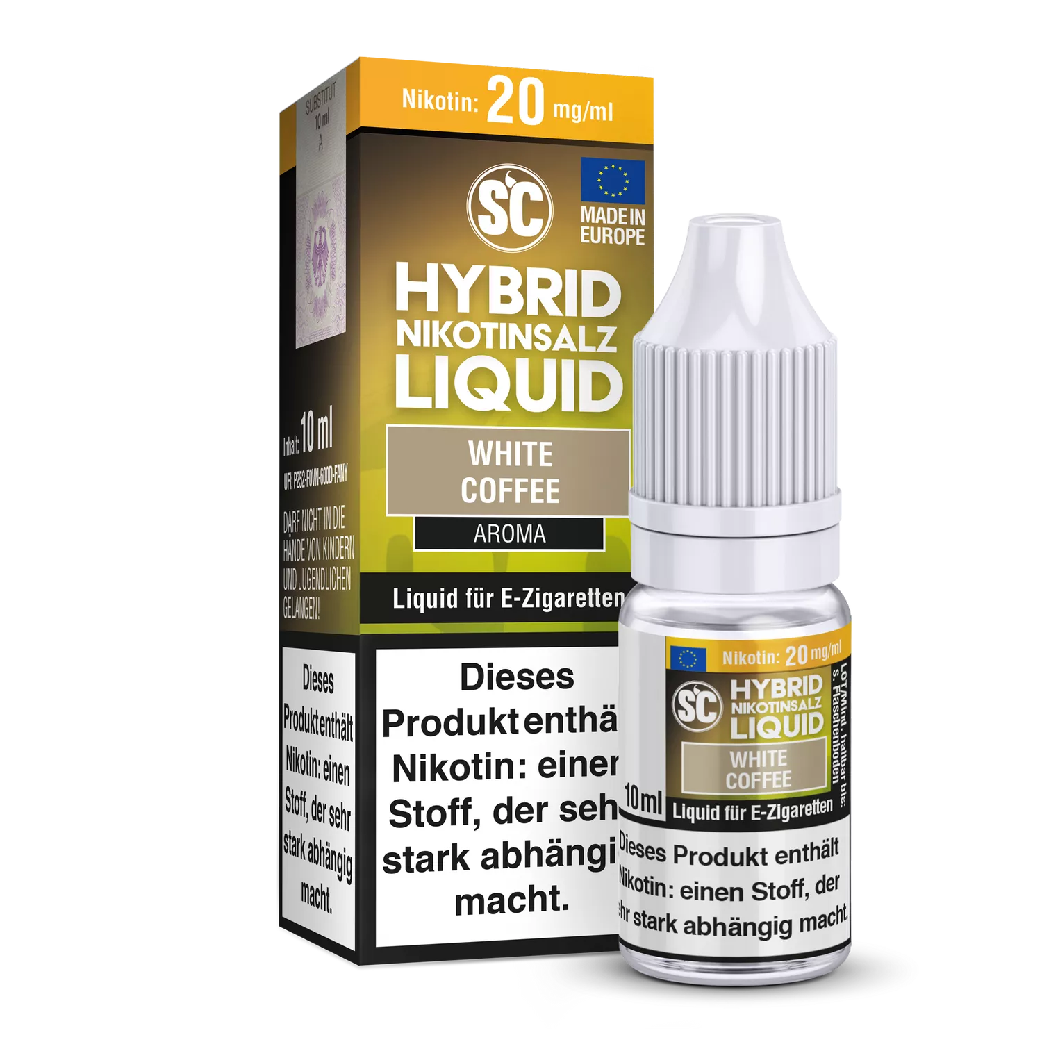 SC Hybrid Nikotinsalz Liquid White Coffee - 20mg/ml