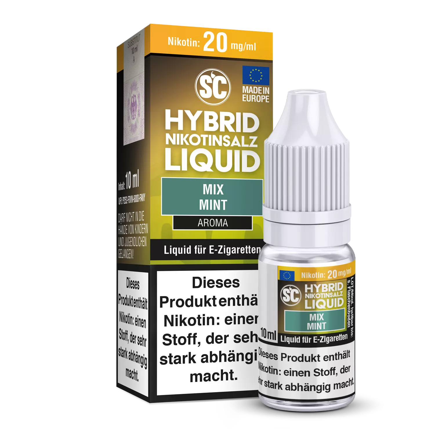 SC Hybrid Nikotinsalz Liquid Mix Mint - 20mg/ml