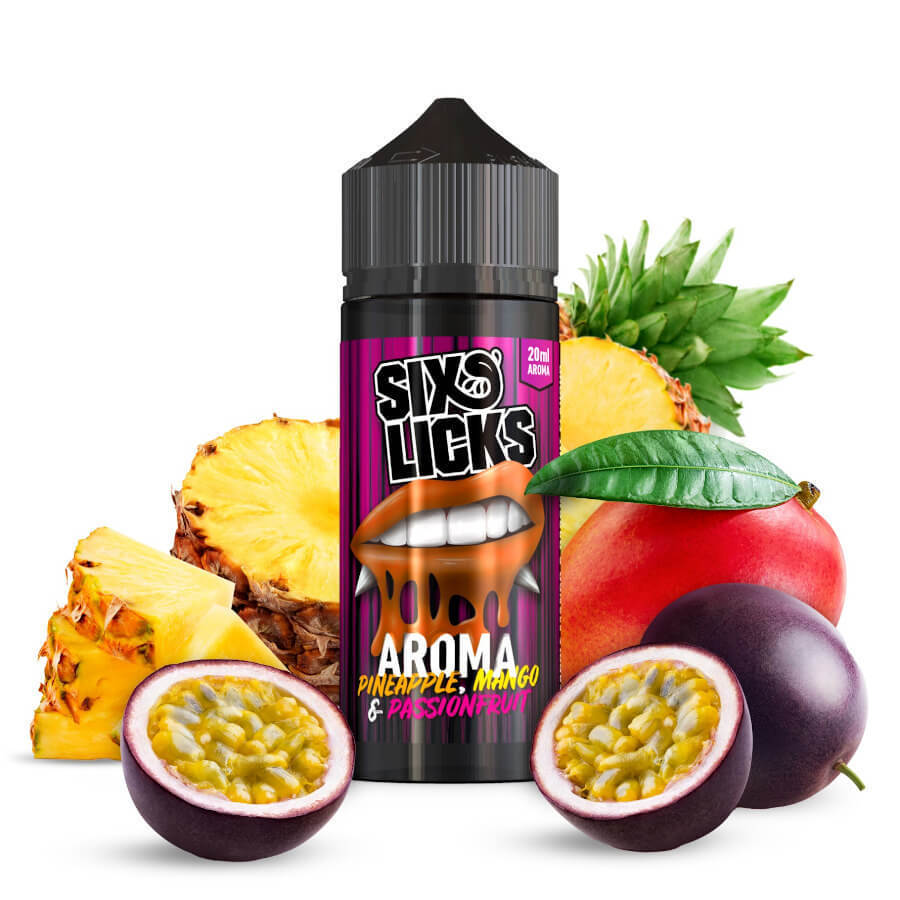 Six Licks Pineapple Mango Passionfruit Aroma 20ml