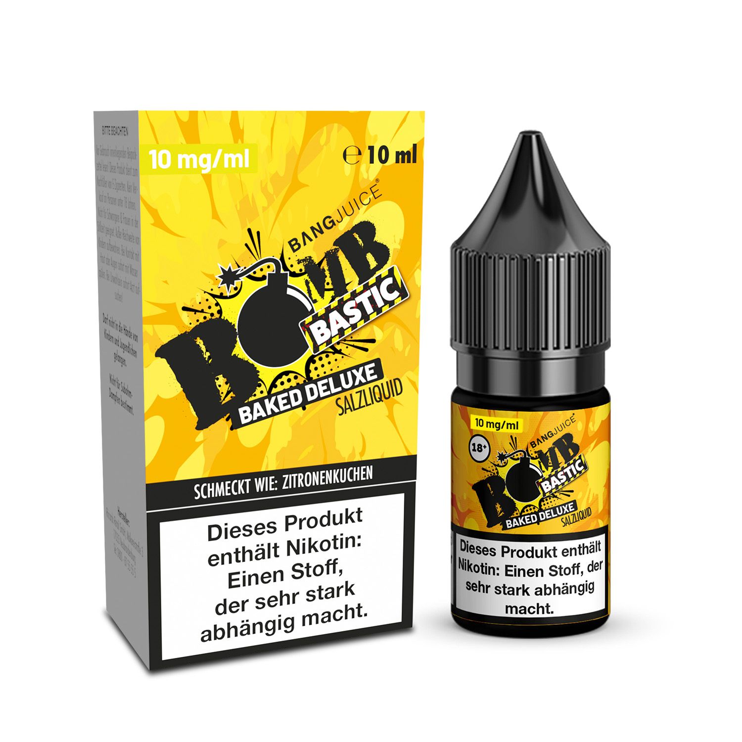 Bang Juice Bomb Bastic BAKED DELUXE Nikotinsalz Liquid 10mg/ml 