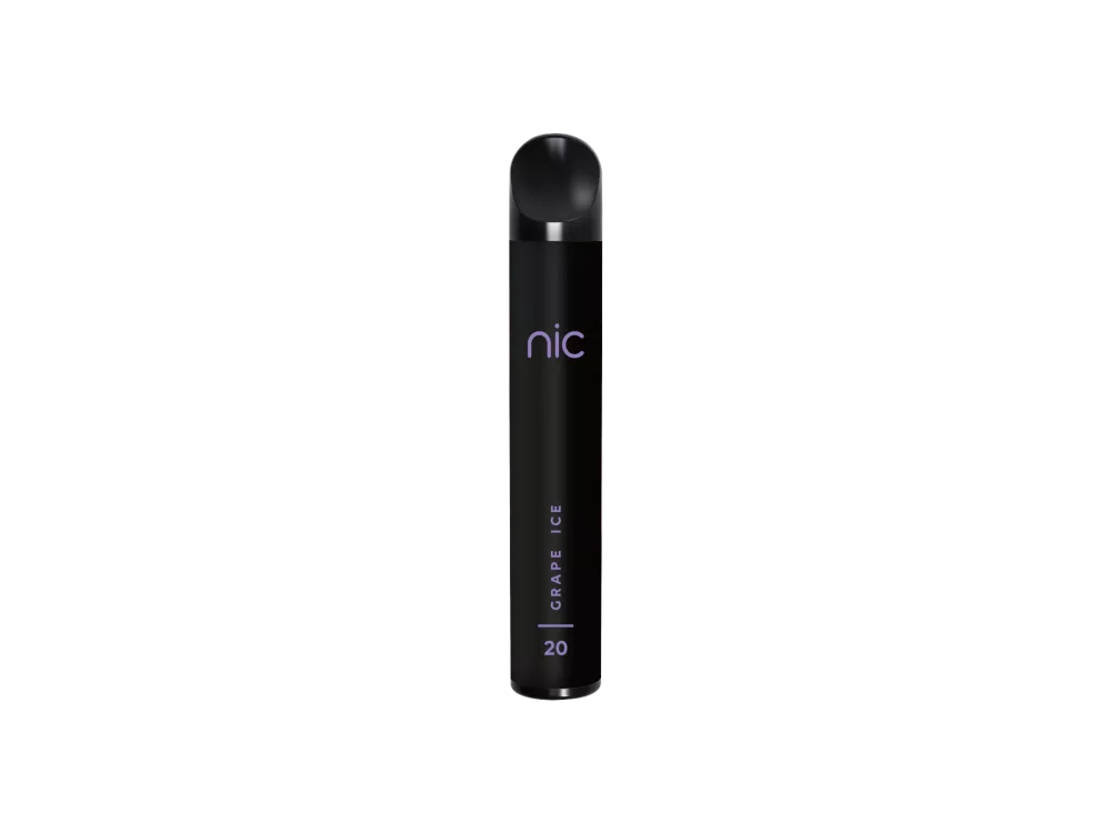NIC Einweg E Zigarette 20mg/ml - Vape Stick - Grape ICE