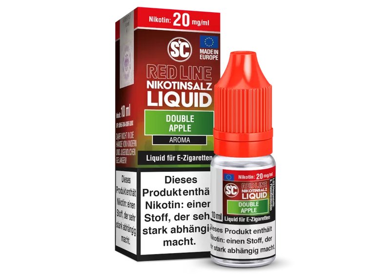 DOUBLE APPLE - SC Red Line Nikotinsalz Liquid 20mg/ml