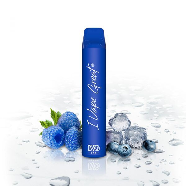 IVG BAR BLUE RASPBERRY ICE 20mg/ml Einweg E Zigarette Disposable