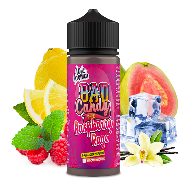 Bad Candy Liquids - Aroma 10ml Longfill für Liquid RASPBERRY RAGE