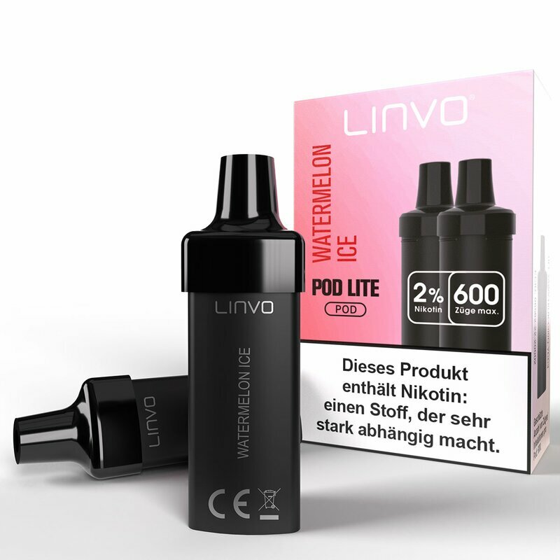 LINVO Pod Lite Cartridge 2 Stück Nikotinsalz 20mg/ml WATERMELON ICE