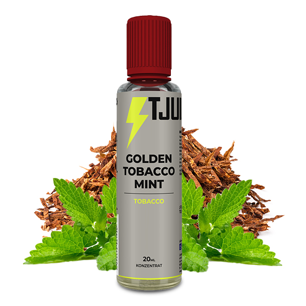 T-Juice TOBACCO Golden Tobacco Mint Aroma 20ml Longfill