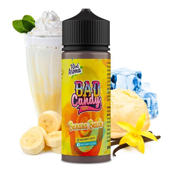Bad Candy Liquids - Aroma 10ml Longfill für Liquid BANANA BEACH
