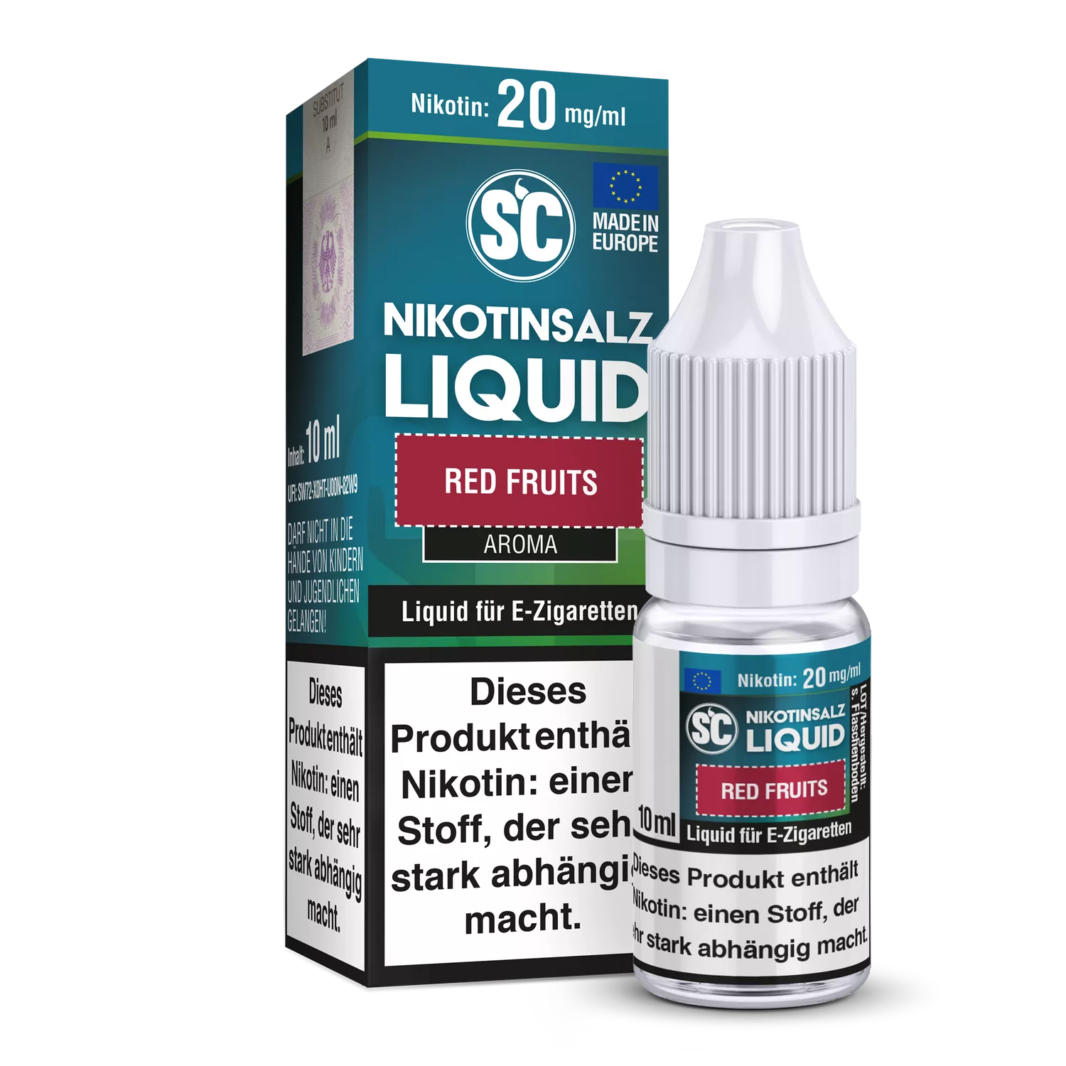SC Nikotinsalz Liquid 20mg/ml - Red Fruits