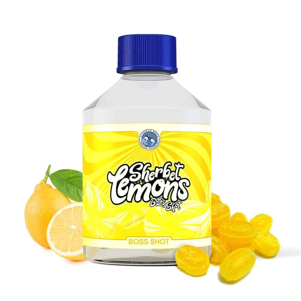 BOSS SHOT Sherbet Lemons by Flavour Boss 250ml