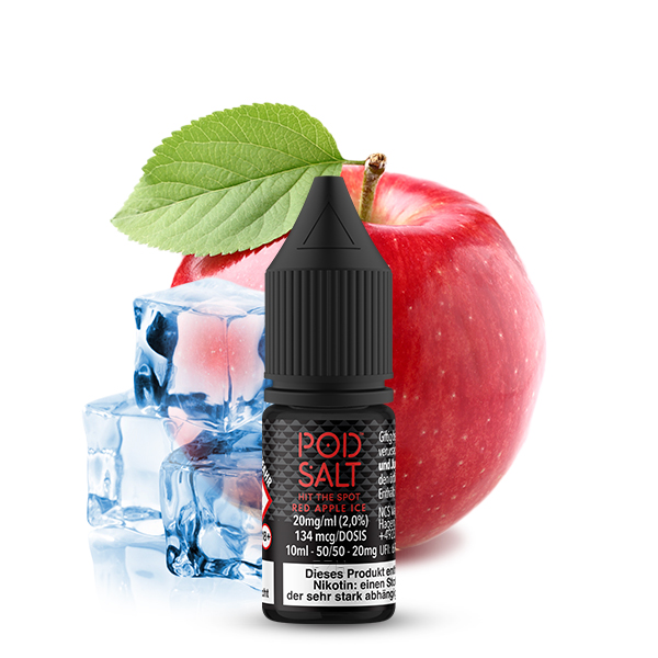 Pod Salt Core Red Apple Ice Nikotinsalz Liquid (50/50) 20mg 10ml