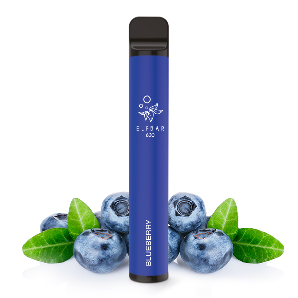 ELF BAR 600 Einweg E-Zigarette Vape Pen ohne Nikotin Blueberry