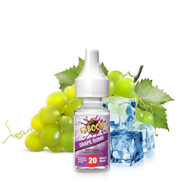 K-BOOM Grape Bomb Nikotinsalz Liquid 10ml - 20mg