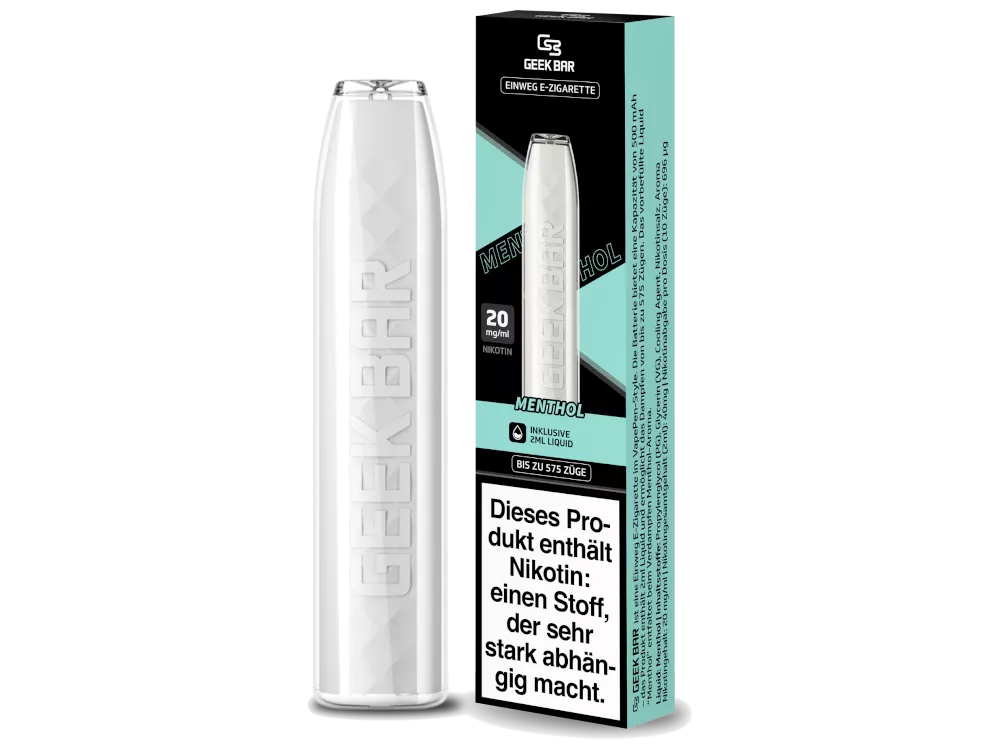GEEKBAR by Geekvape - Einweg E-Zigarette Vape Pen 20mg/ml Menthol