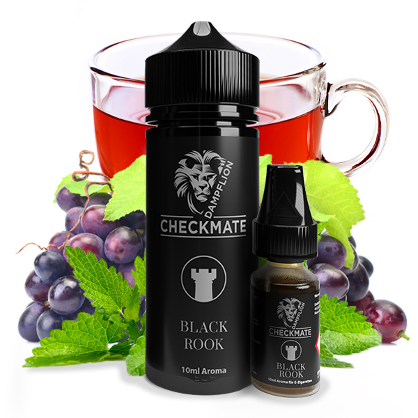 BLACK ROOK - Dampflion Checkmate Aroma 10ml Longfill für Liquid
