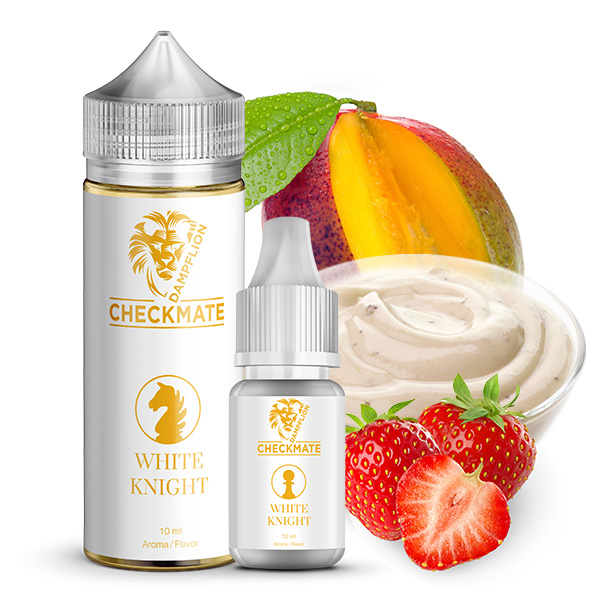 WHITE KNIGHT - Dampflion Checkmate Aroma 10ml Longfill
