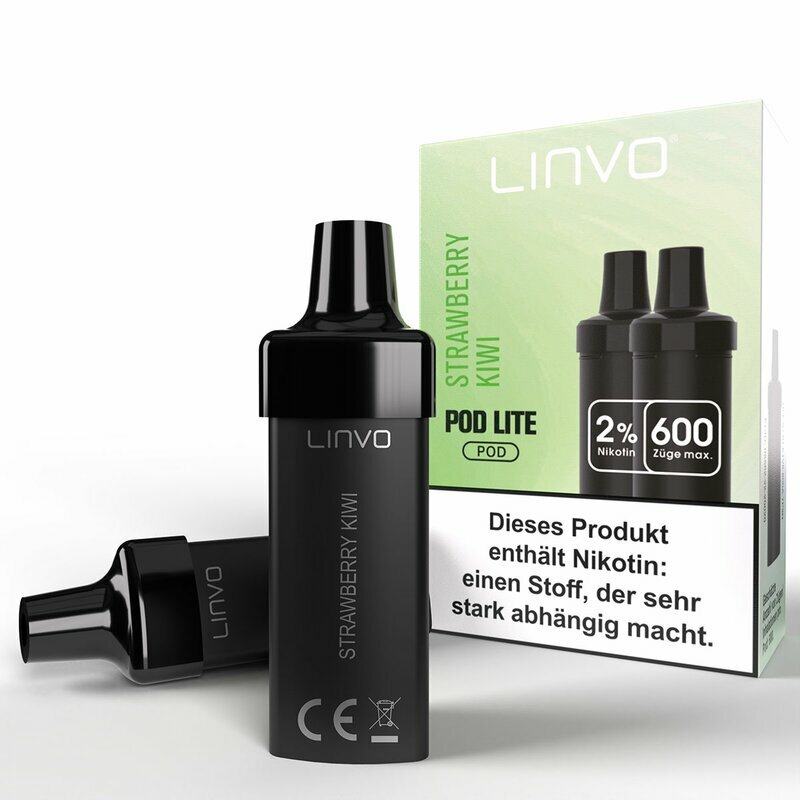 LINVO Pod Lite Cartridge 2 Stück Nikotinsalz 20mg/ml STRAWBERRY KIWI