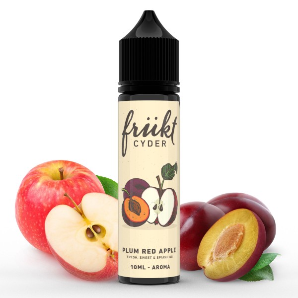 Frükt Cyder Plum Red Apple Aroma 10ml Longfill