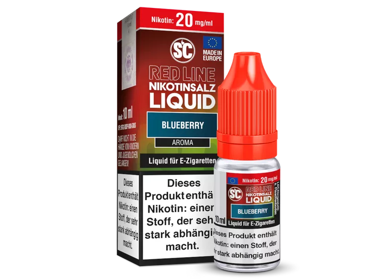 BLUEBERRY - SC Red Line Nikotinsalz Liquid 20mg/ml 