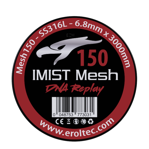 IMIST 3 Meter SS316L Mesh Wire 150 Wickeldraht