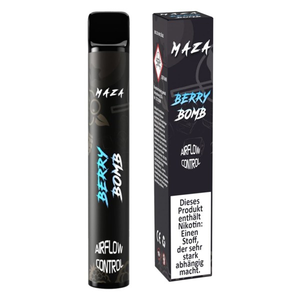 MaZa Go Disposable - Einweg E-Zigarette 20mg/ml - Berry Bomb