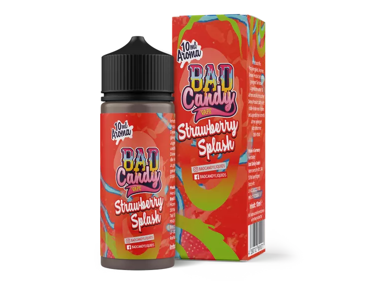STRAWBERRY SPLASH - Bad Candy Liquids - Aroma 10ml 0mg 