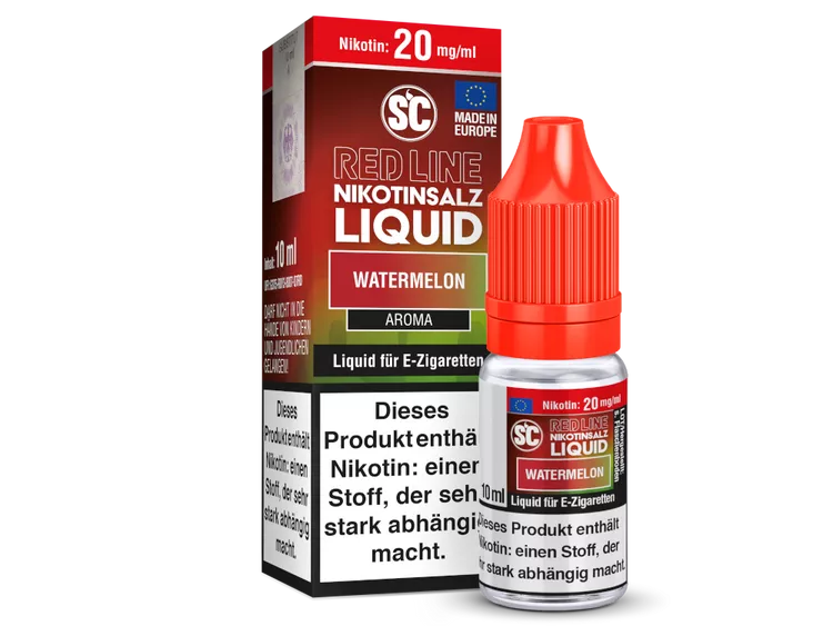 WATERMELON - SC Red Line Nikotinsalz Liquid 20mg/ml