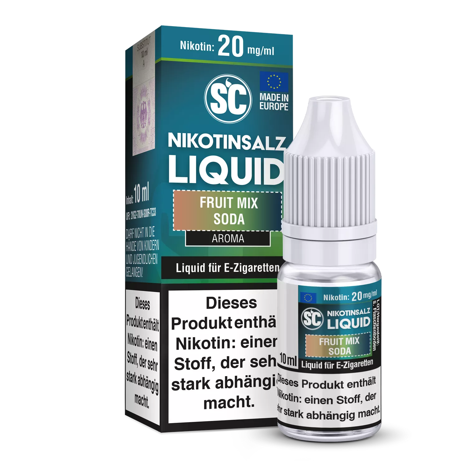 SC Nikotinsalz Liquid 20mg/ml - Fruit Mix Soda