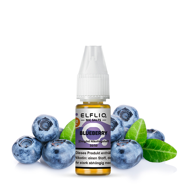 ELFLIQ Nikotinsalz Liquid Blueberry 10mg/ml