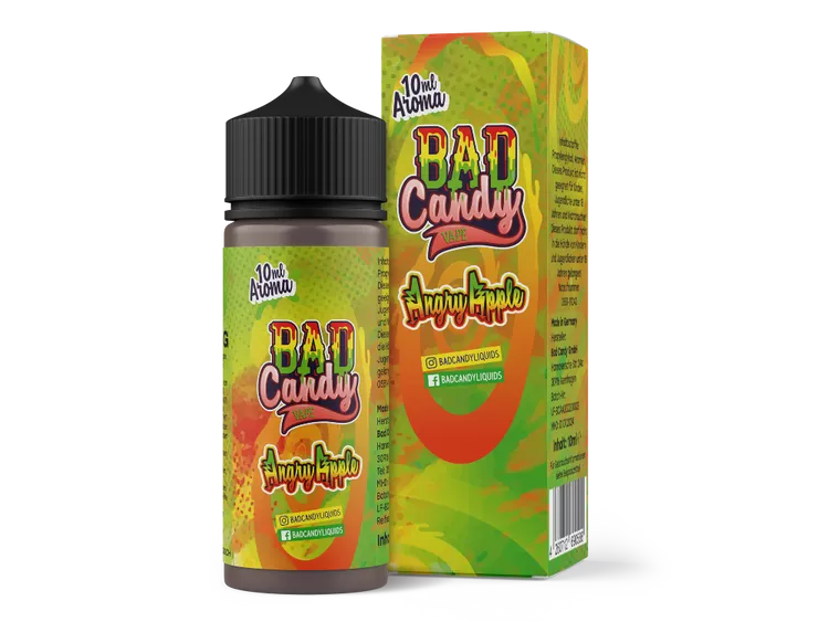 ANGRY APPLE - Bad Candy Liquids - Aroma 10ml 0mg 
