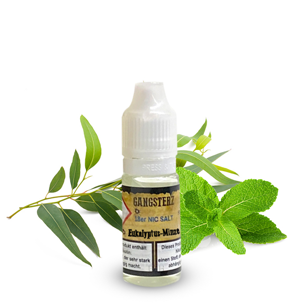 EUKALYPTUS MINZE - GANGSTERZ Aroma Syndikat - 18mg/ml Nikotinsalz Liquid 10ml