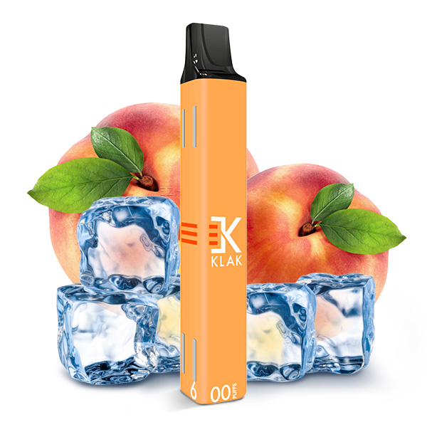 KLIK KLAK Einweg E-Zigarette 20mg/ml - Peach Ice