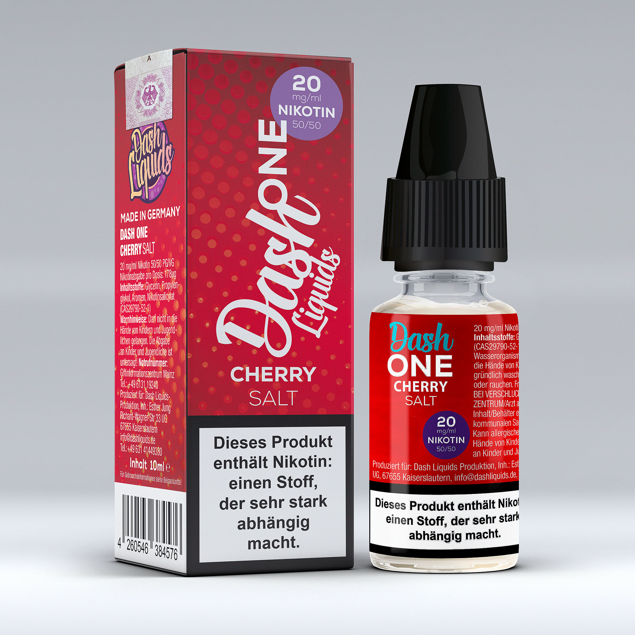 DASH ONE Nikotinsalz 20mg/ml - Cherry