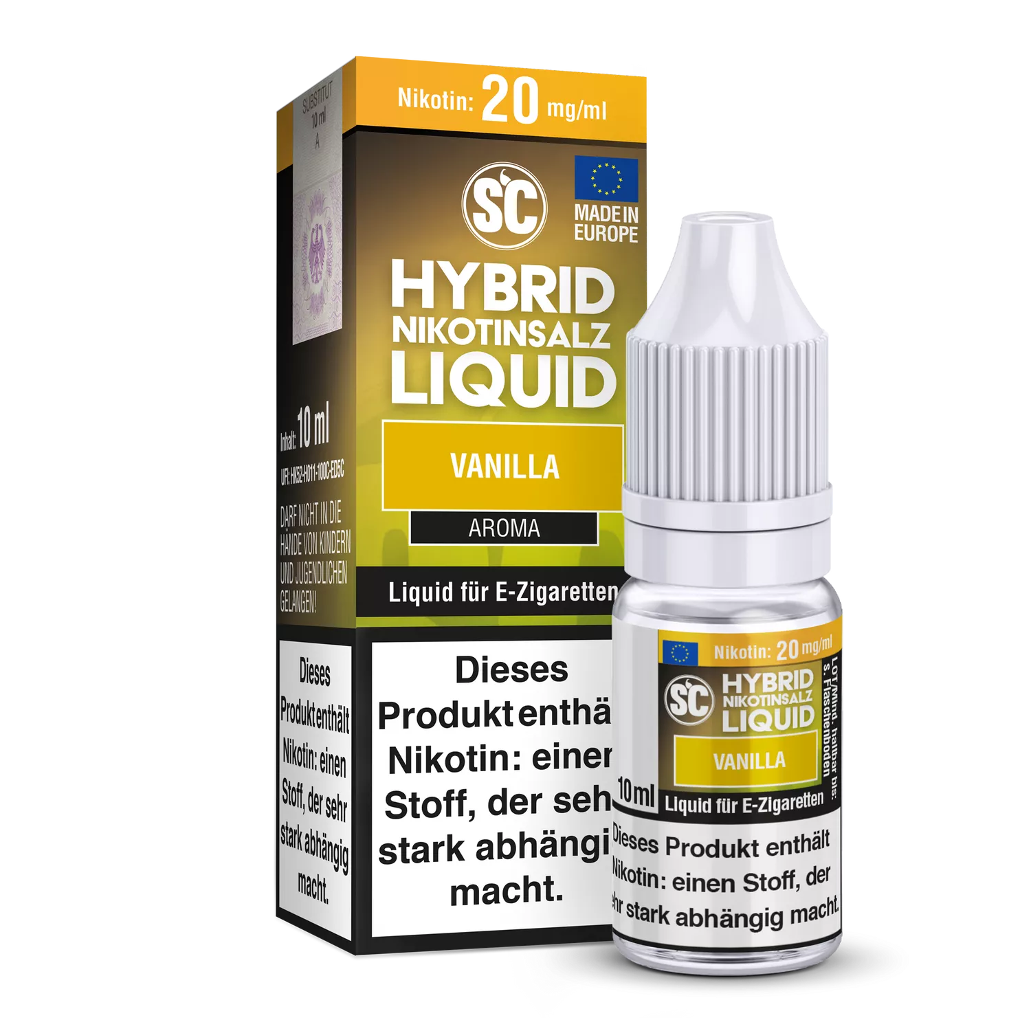 SC Hybrid Nikotinsalz Liquid Vanilla - 20mg/ml