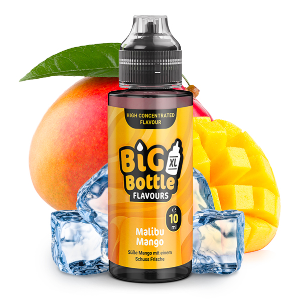 MALIBU MANGO Big Bottle Flavours Aroma 10ml Longfill für Liquid