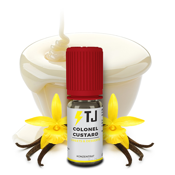 T-Juice SWEETS AND DESSERTS Colonel Custard Aroma 10ml