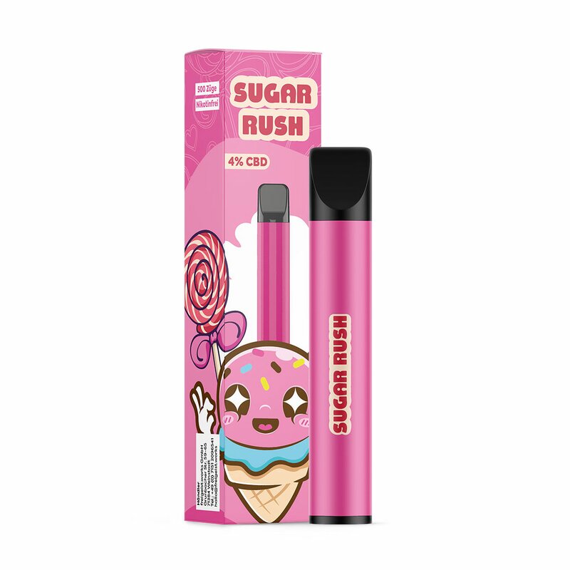 FREIGEIST - Sugar Rush - 4% CBD Vape Pen 500 Züge ohne Nikotin