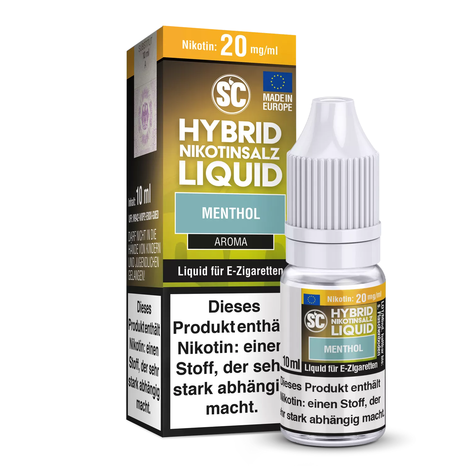SC Hybrid Nikotinsalz Liquid Menthol - 20mg/ml
