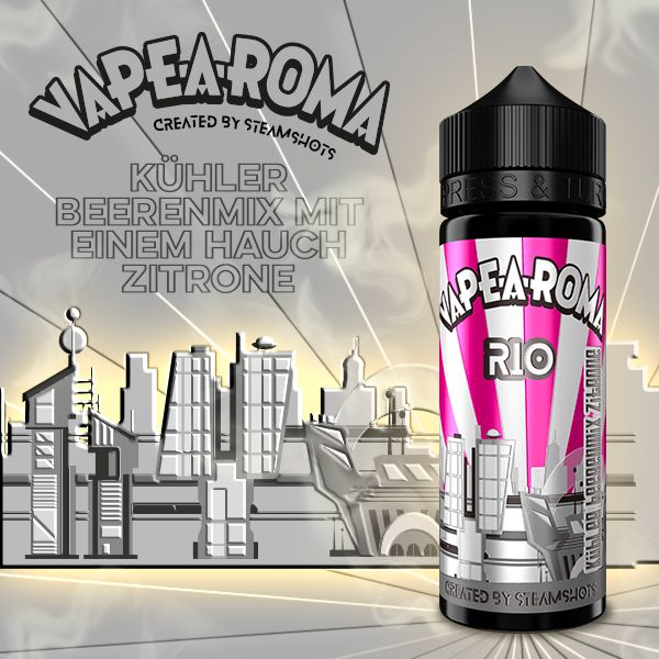 VAPE-A-ROMA created by Steamshots Rio Aroma 20ml